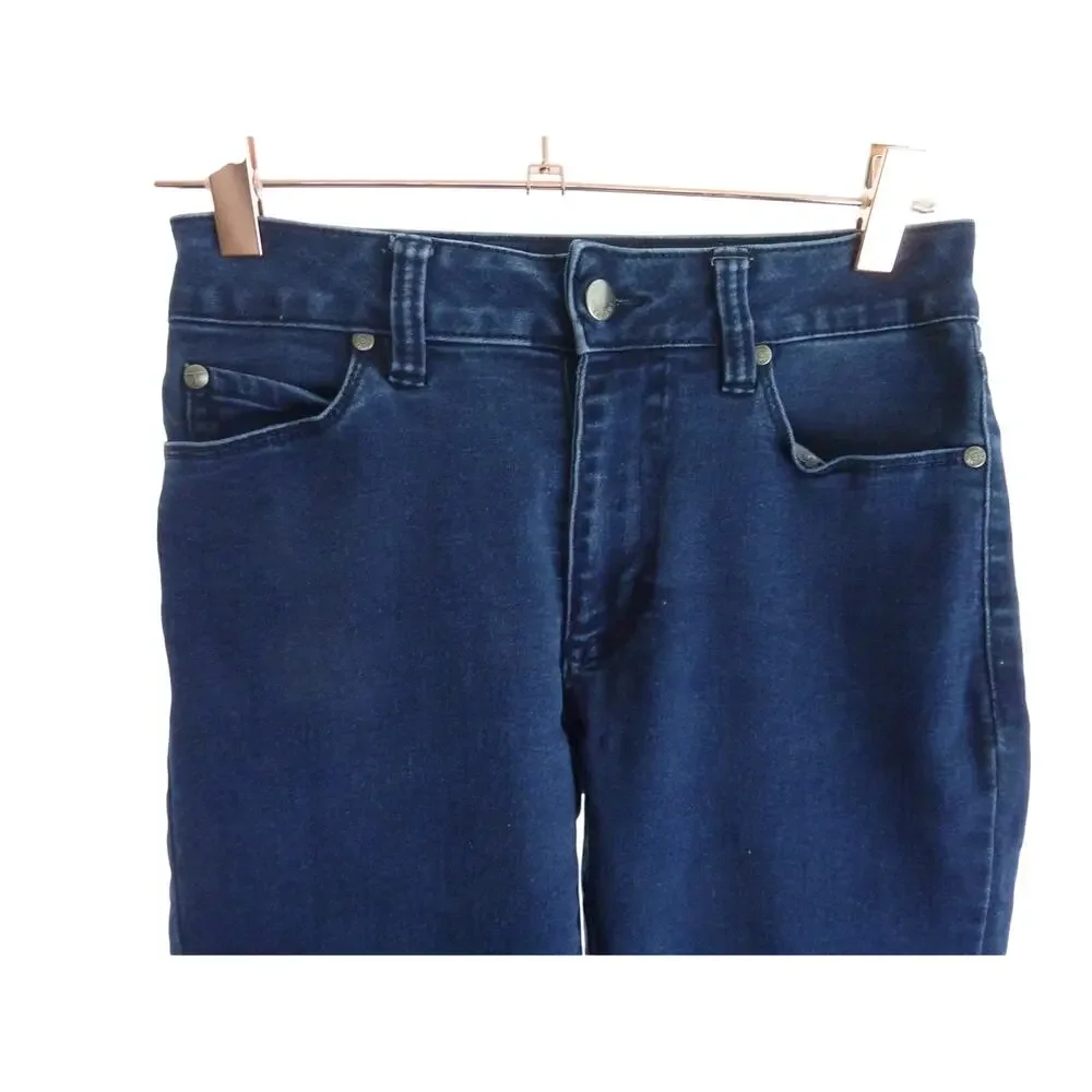 Tahari Blue Skinny Jeans Size 2 26
